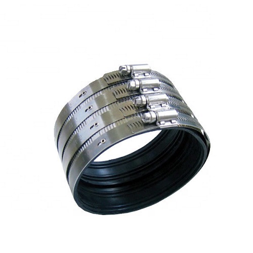 Best quality rubber 4 inch no hub coupling hose clamps