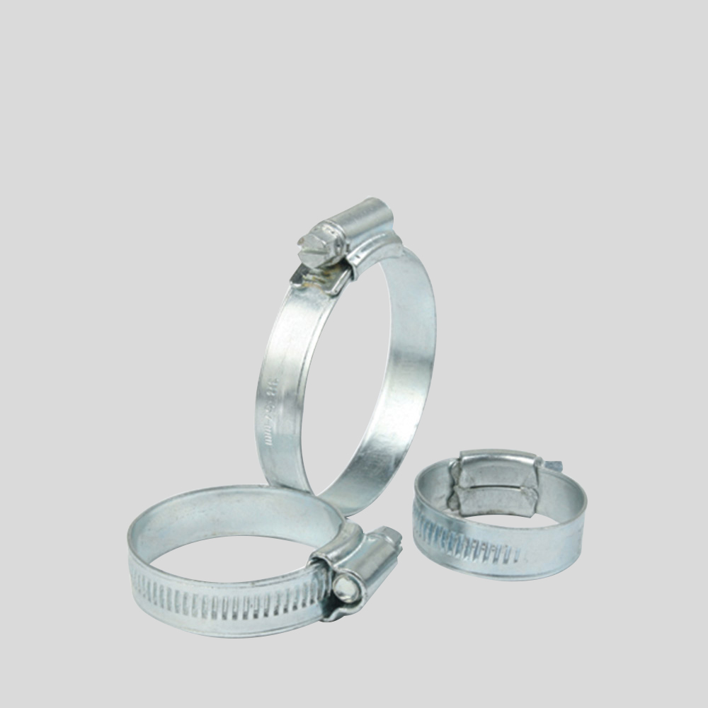 High Quality British Type Stainless Steel And Iron Zinc Plating Hose Clamp From China Price