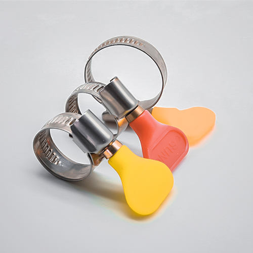 Colorful Stainless Steel Plastic Handle American Type Hose Clamp For Sale