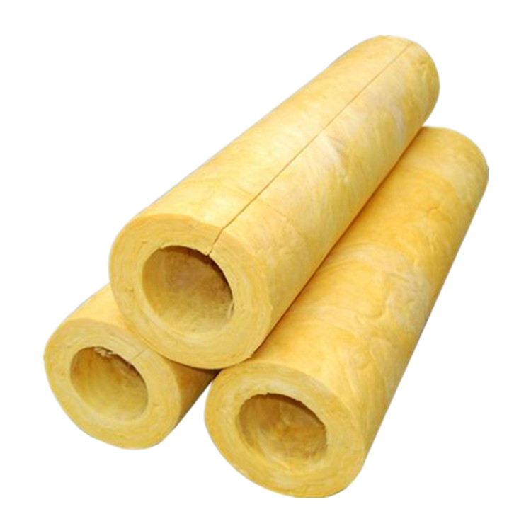 High density fireproof glass wool tube/pipe acoustic ceiling