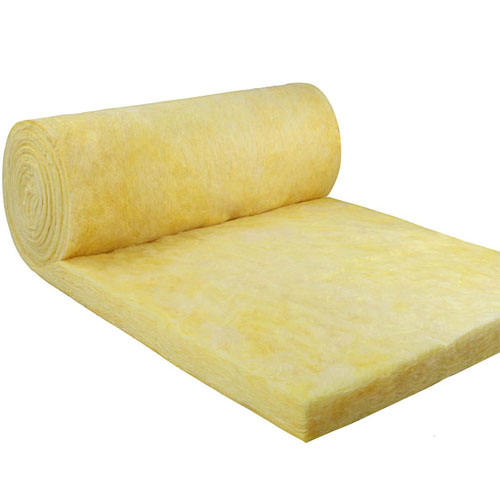 Yellow Glass Wool Insulation Shape Rolls Thickness 20 to 40 mm