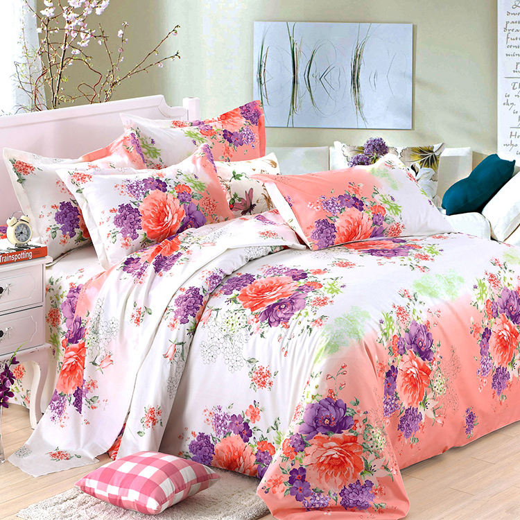 Hot Selling China Romantic Wedding Quilt Bedding Set Product