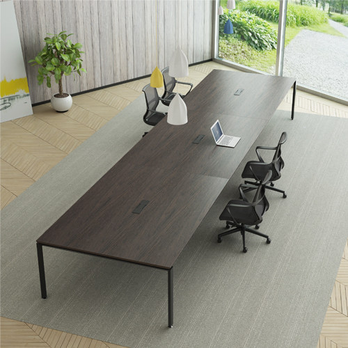 Oval conference table