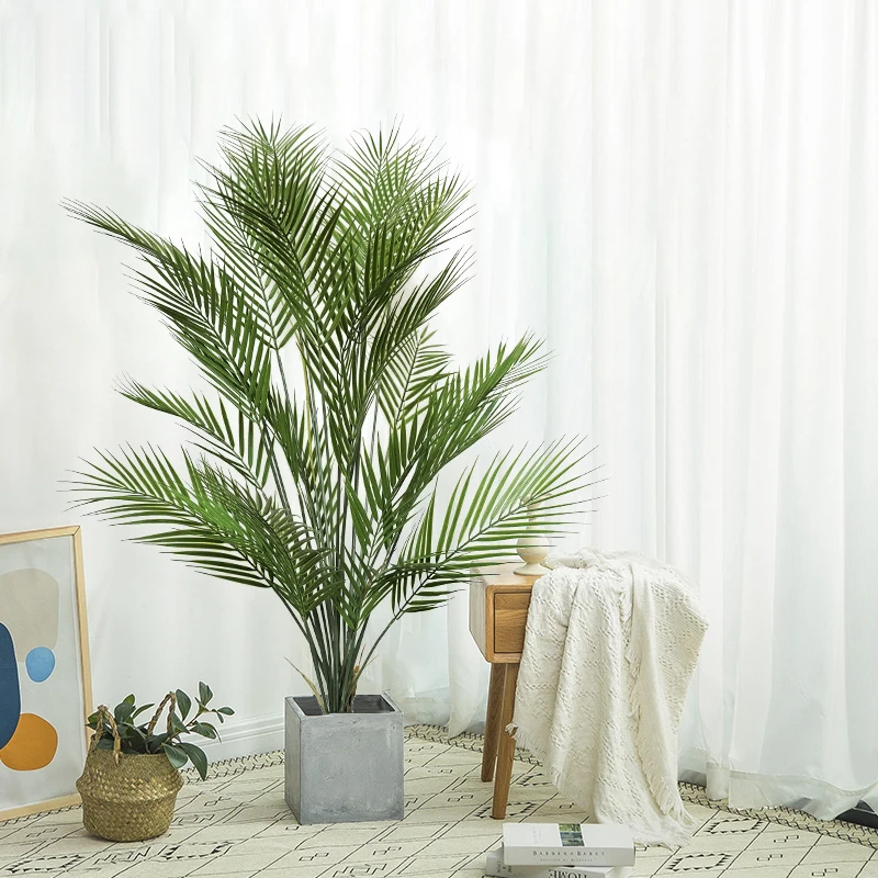  Artificial Plants Palm Leaves