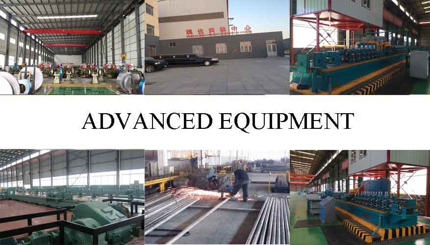 advanced equipment of professional and high quality stainless Pipe