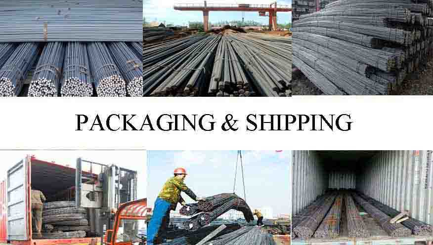 packaging & shipping of A706 rebar Manufaturer Made In China