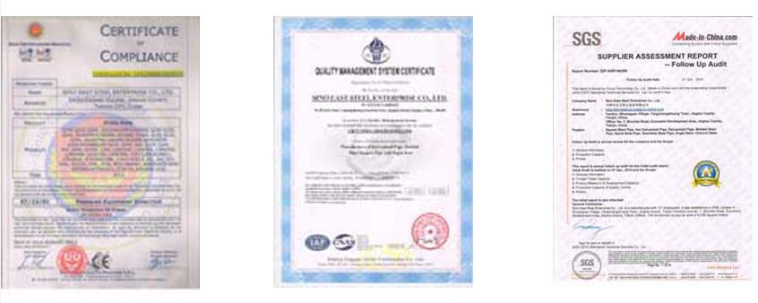 certificate of sino certificate of sino