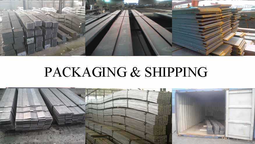 Packaging and shipping of Flat bar the factory price in China