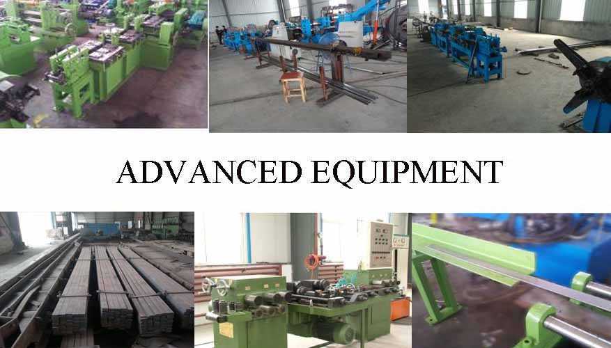 Equipment of flate bar in Africa