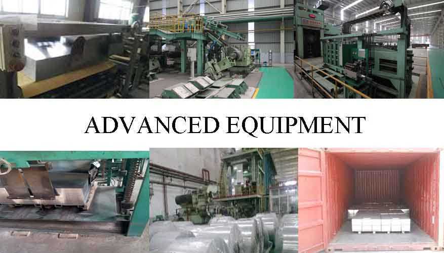 ADVANCE EQUIPMENT OF TINPLATE SHEET