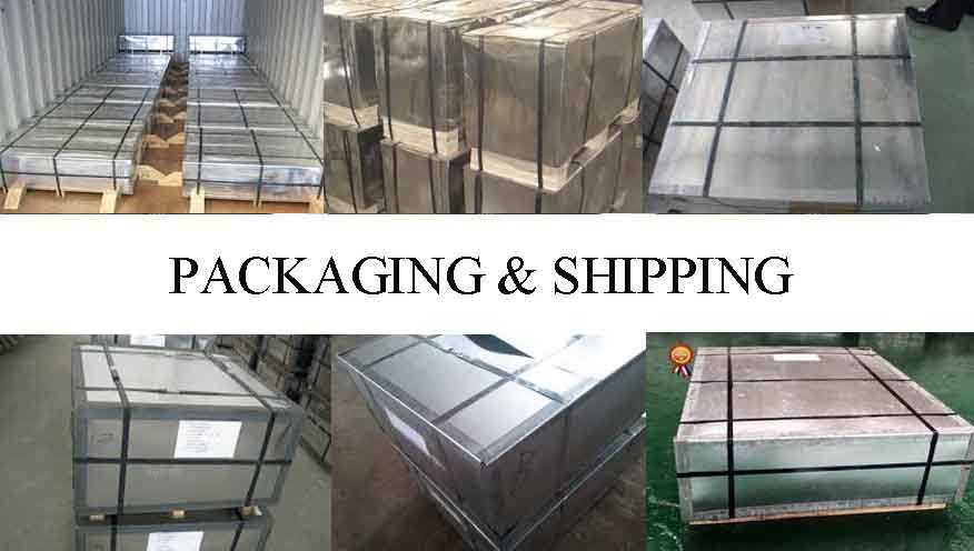 PACKAGING AND SHIPPING OF TINPLATE SHEET