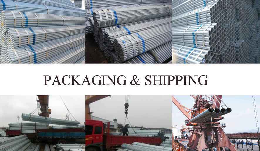 packaging and shipping of Galvanized-steel-pipe