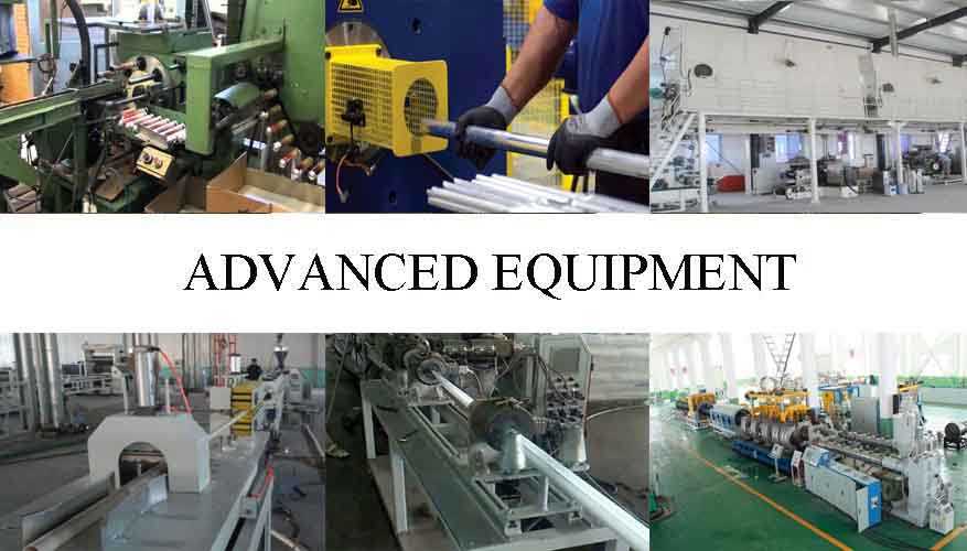 Advanced equipment of Aluminum Pipes made in China