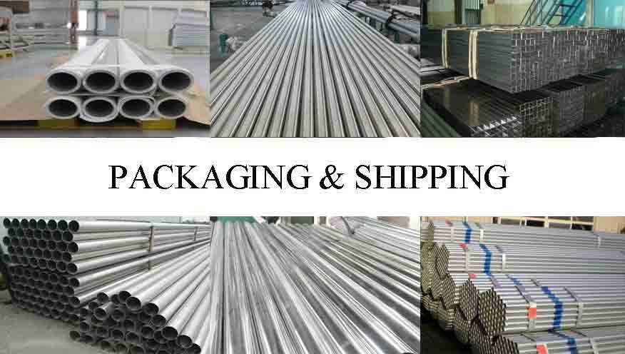 Packaging and shipping of Aluminum pipe with the factory price in China