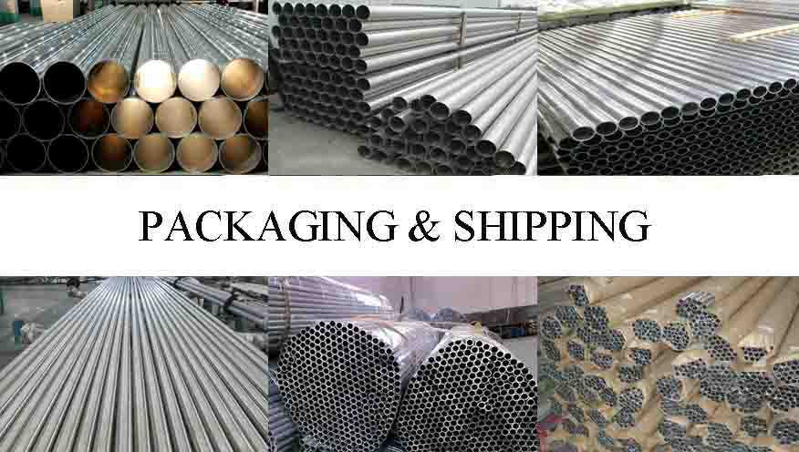 Packaging and shipping of Hot sale aluminum pipe 7075 with the factory price