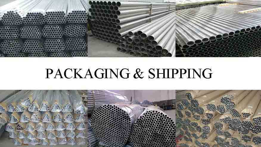 Packaging and shipping of Aluminum alloy pipe