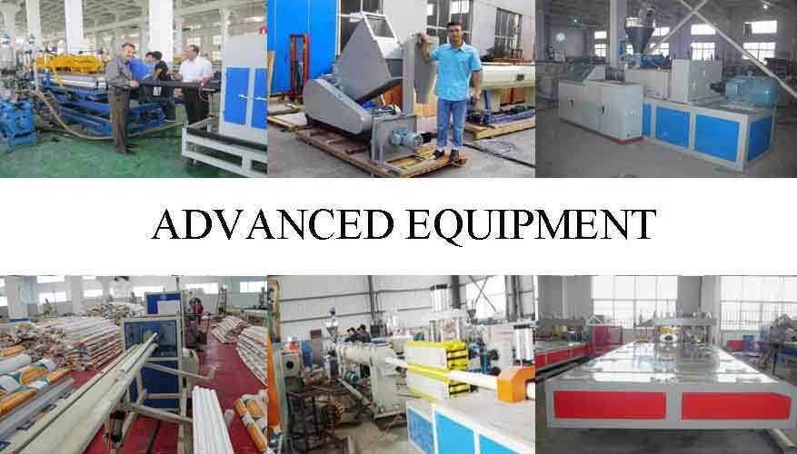 Advanced equipment of Pvc pipe manufacturers in china