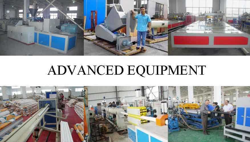 Advanced equipment of PVC Pipe in china for supply