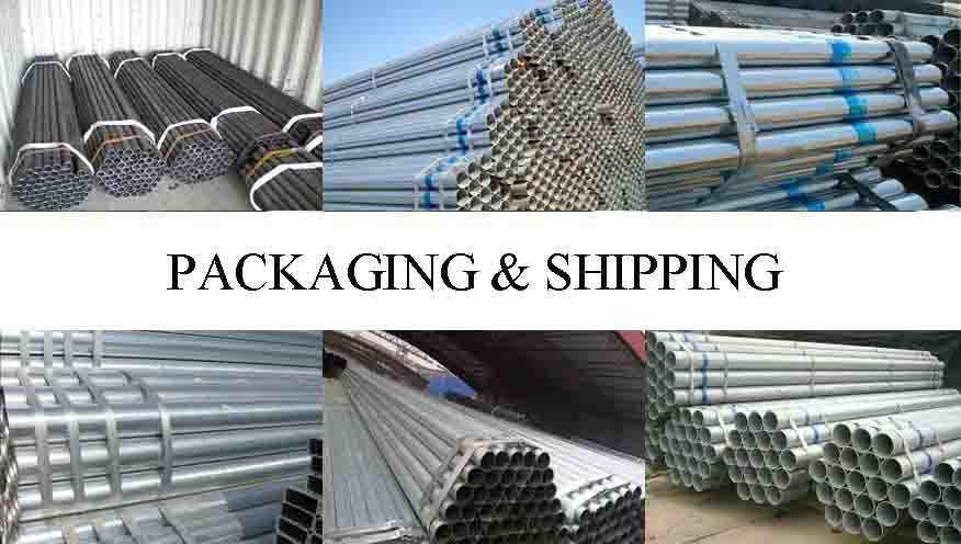 PACKAGING AND SHIPPING OF Price Lowered With scaffolding steel pipe 48.3mm In China