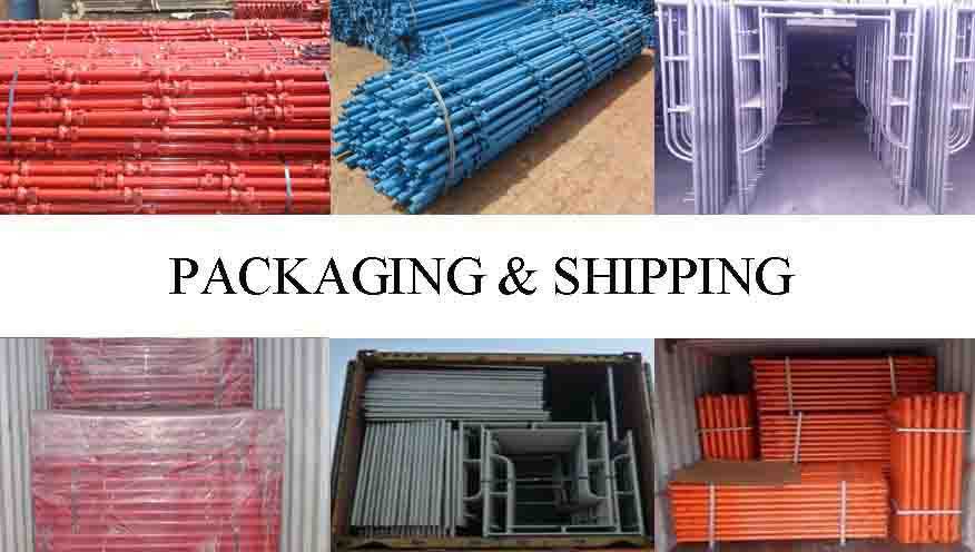 Packaging and shipping of High quality and hot sale frame scaffolding system made in China