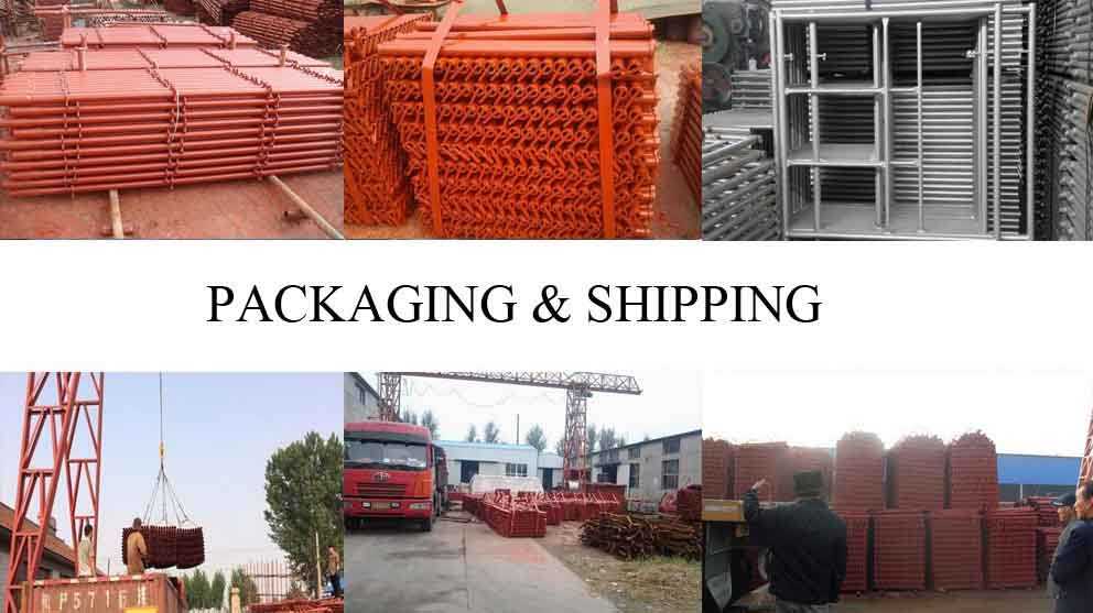 Packaging and shipping of decoration scaffolding manufactruer