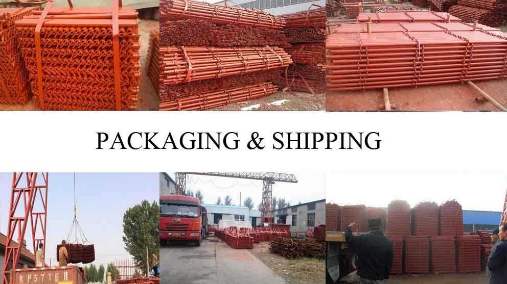 Packaging and shipping of high quality easy scaffolding for sale