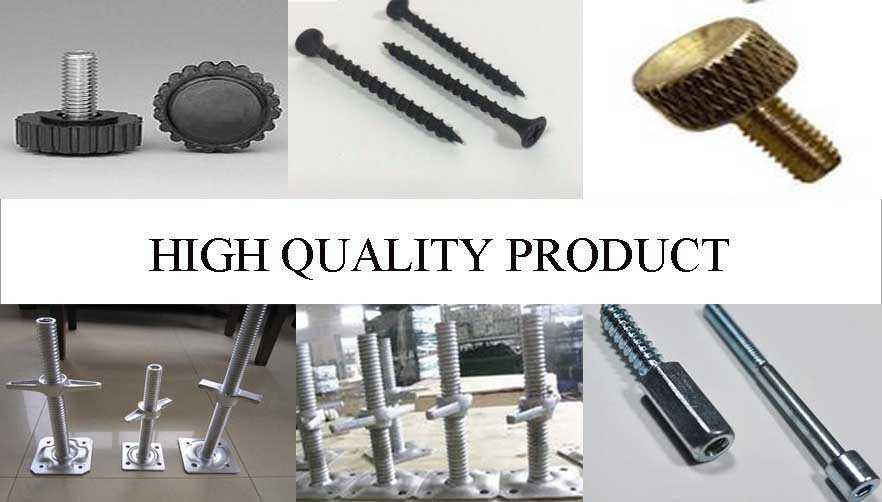 high quality product of fastener screw with reliable quality and low price