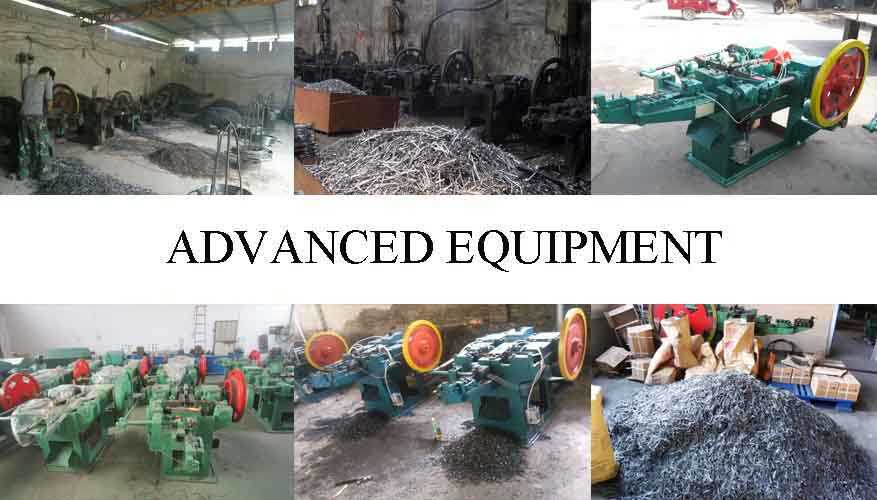 Equipment of Galvanized Steel Nails