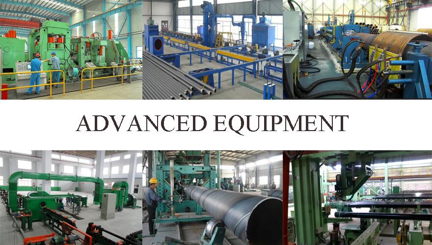 advance equipment of 235B ERW carbon steel pipe factory price