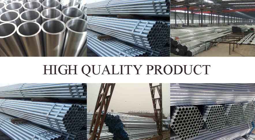 high quality products of Galvanized steel pipe supplier in Thailand