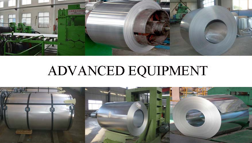 Equipment of galvanized steel coil manufacture in Vietnam