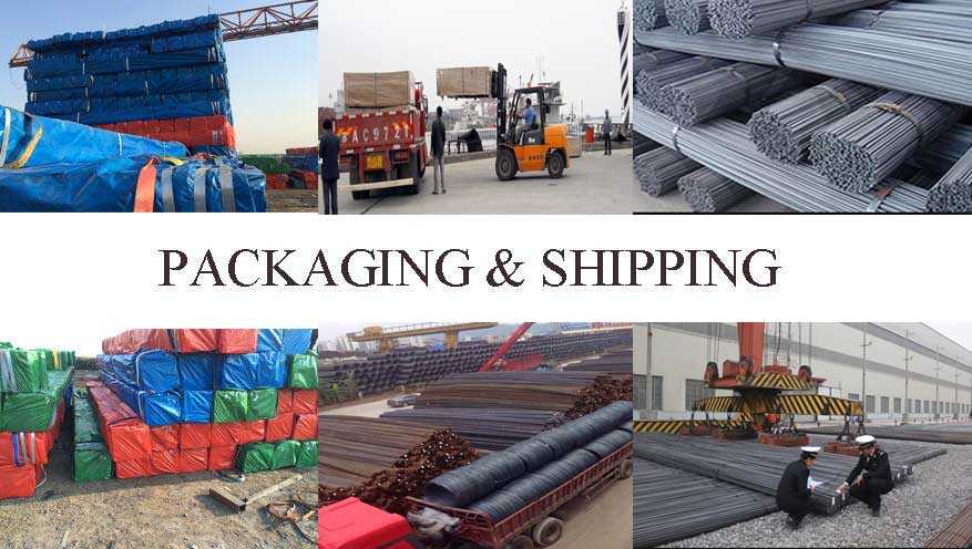 packaging of HRB400 Steel rebar