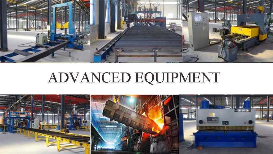 advanced equipment of galvanized steel beam manufacturer