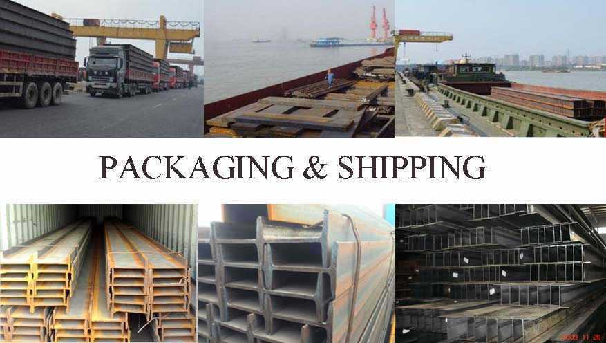 packaging and shipping of galvanized steel beam manufacturer