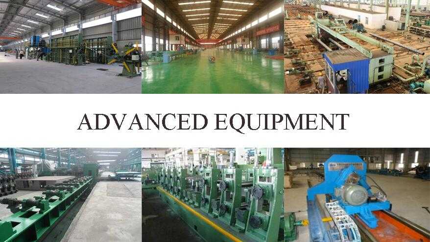 Advanced equipment of High quality Steel Tube Manufaturer In China