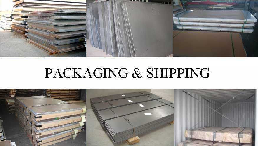 Packaging & Shipping of AISI Steel Sheet Manufacturer