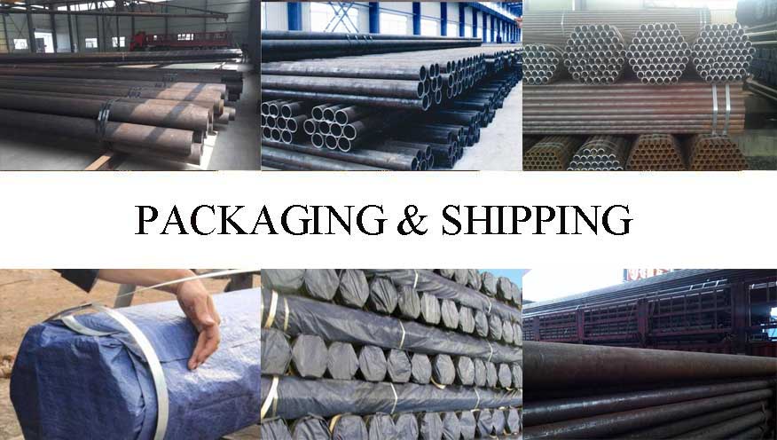 Packaging and shipping of API 5L Seamless Pipe made in china
