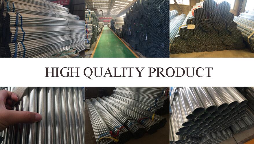 high quality product of 4 inchs pre galvanized steel pipe supplier