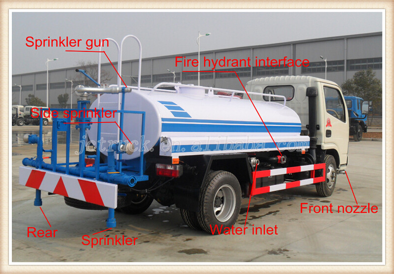 DongFeng Water Sprinkler Truck tanker 22000L 6x4 Water Bowser tank truck 22 ton Road washing vehicle
