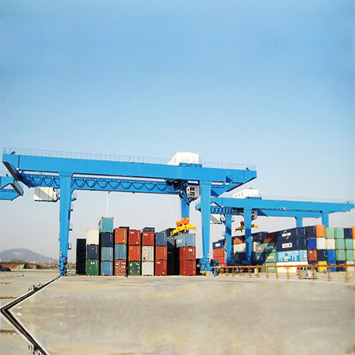 box girder traveling gantry crane with electric trolley