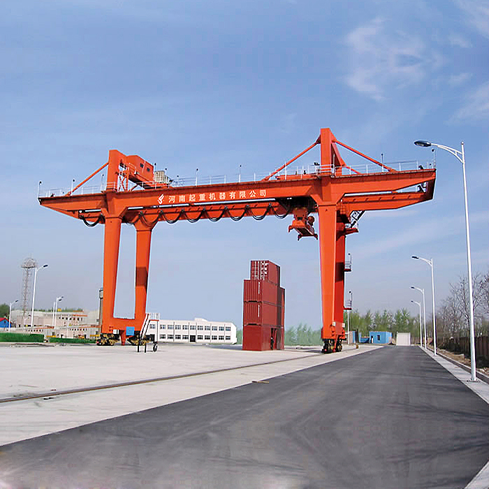 box girder traveling gantry crane with electric trolley
