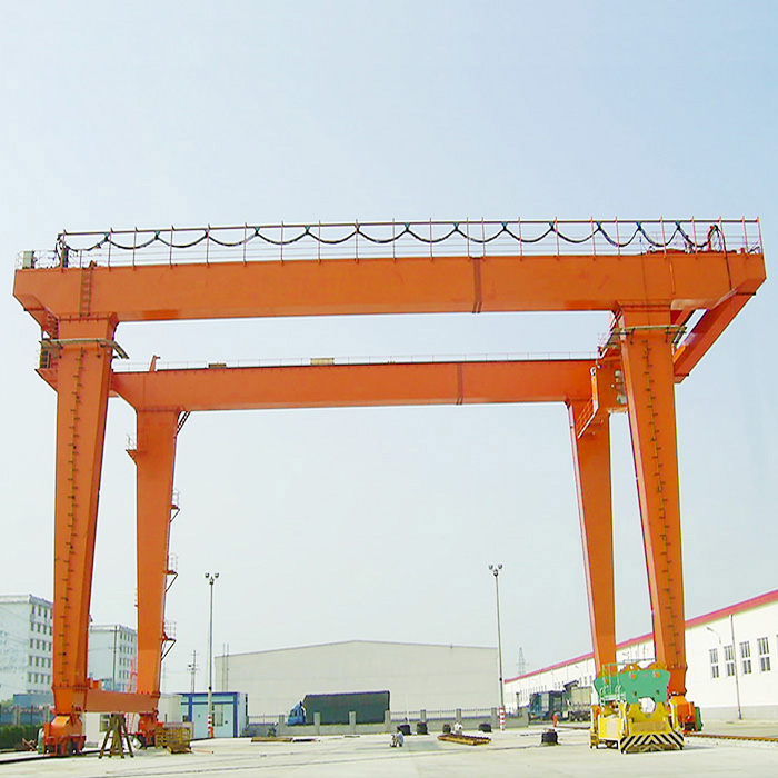 box girder traveling gantry crane with electric trolley