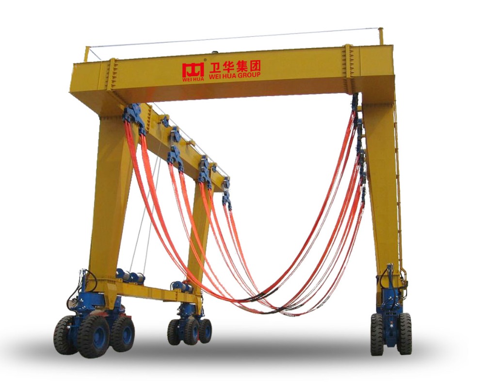 160 Ton Travel Yacht Lift Boat gantry Crane machine Price