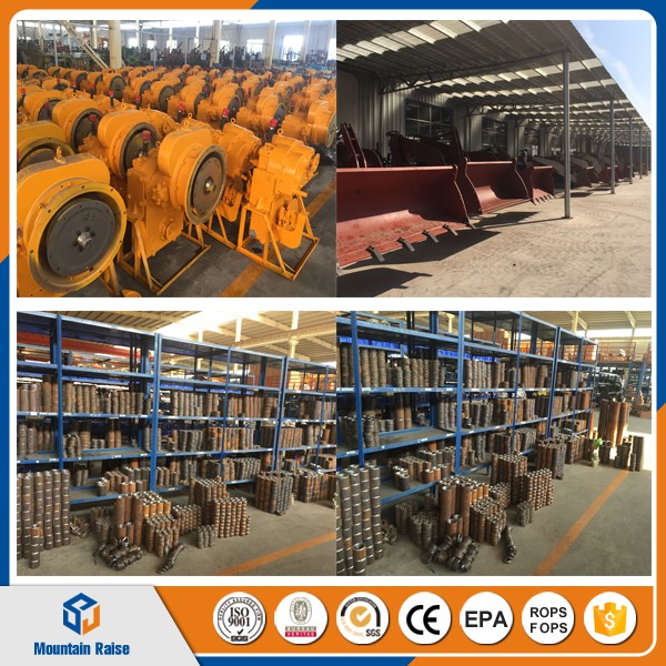 Underground wheel loader and Landmaschine Radlader