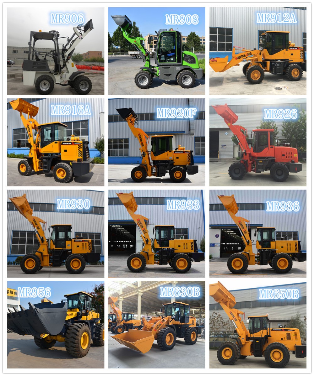 Underground wheel loader and Landmaschine Radlader