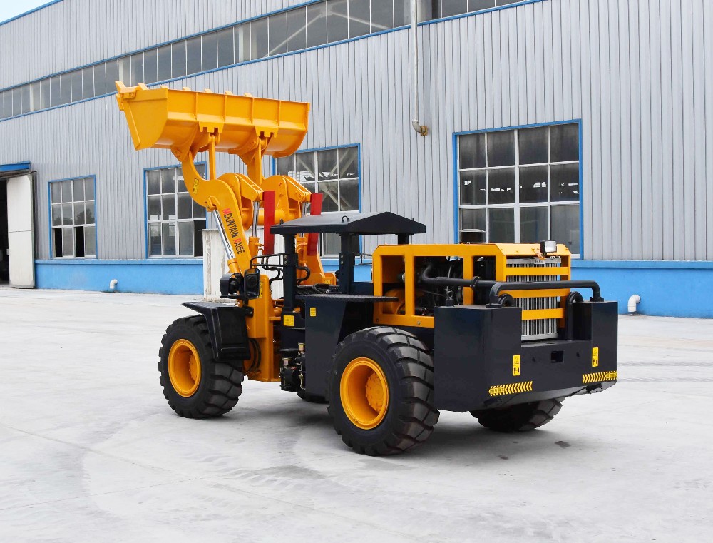 Underground wheel loader and Landmaschine Radlader