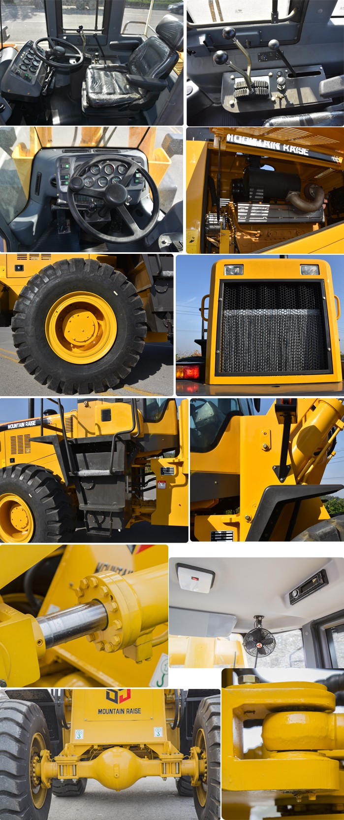 5 ton wheel loader zl50 with high qualtiy