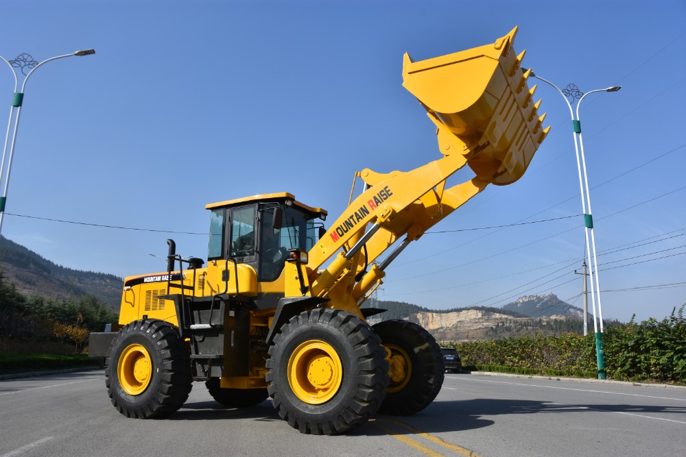 China road/ construction machine 5 ton front end wheel loader price
