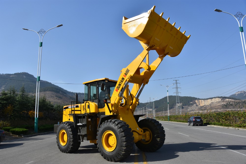 China road/ construction machine 5 ton front end wheel loader price