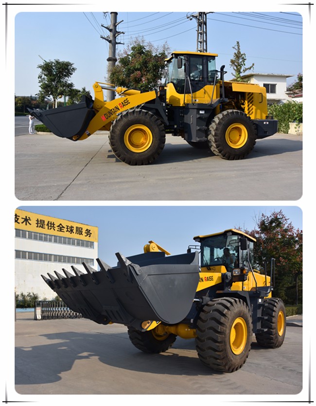 Farm machinery equipment 5 ton wheel loader for sale with 23.5-25 tires